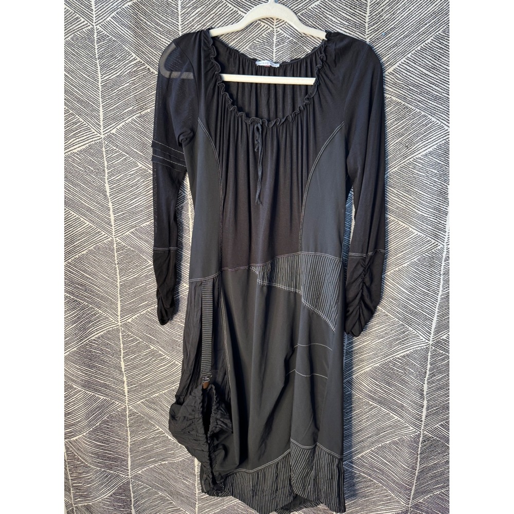 Vintage 90's Y2K French Designer Patrice Breal Dress‎ sz 44 / L